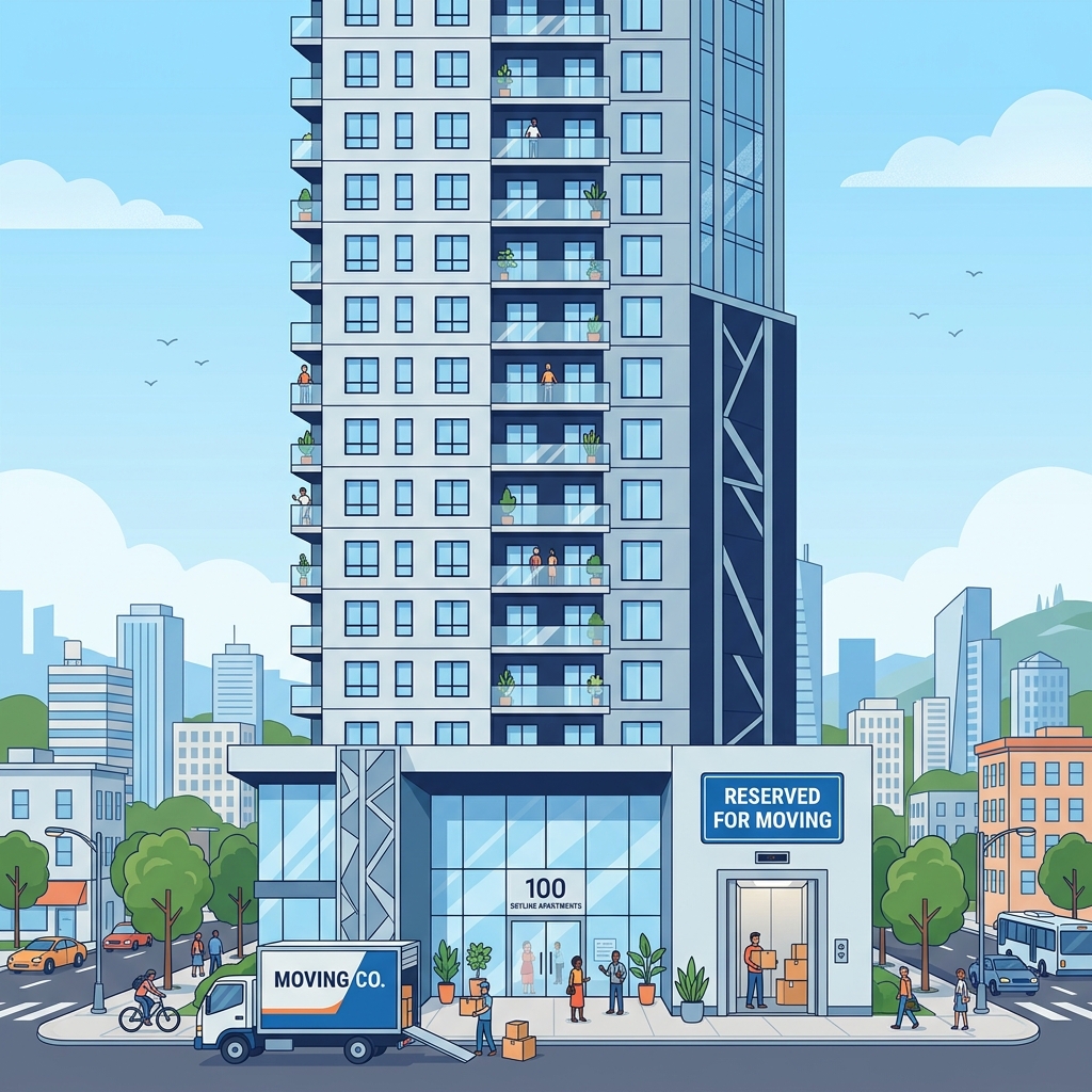 고층 아파트(20층 이상) 이사 주의사항: 엘리베이터 예약부터 효율적인 짐 배분까지